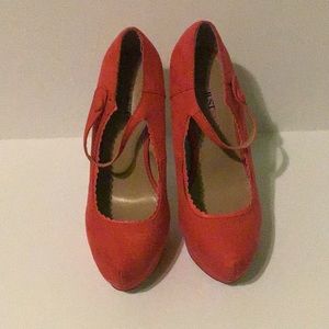 Justfab Mary Jane high heels platform pumps size 7